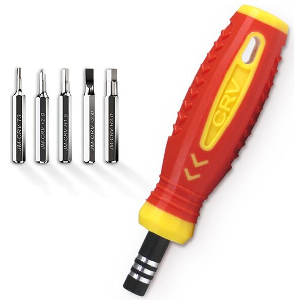 Precision screwdriver set Jakemy JK-6036-A, 31in1, CR-V, Yellow - 17628 έως 12 άτοκες Δόσεις