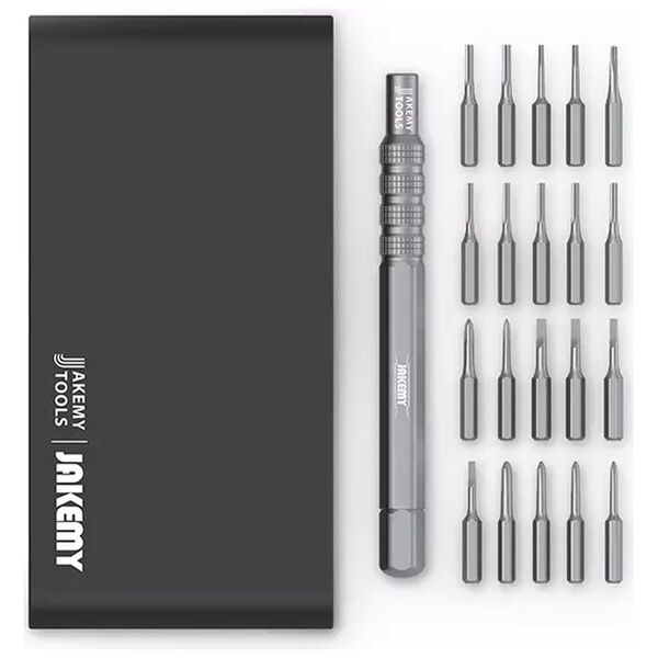 Precision screwdriver set Jakemy JM-8170, 20in1, S2, Black - 17641 έως 12 άτοκες Δόσεις