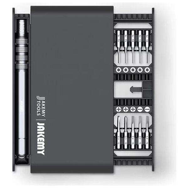 Precision screwdriver set Jakemy JM-8170, 20in1, S2, Black - 17641 έως 12 άτοκες Δόσεις