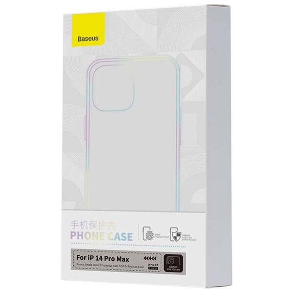 Baseus Transparent Case Baseus Simple for iPhone 14 Pro Max 048649 έως και 12 άτοκες δόσεις