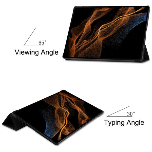 Techsuit Husa pentru Samsung Galaxy Tab S9 Ultra - Techsuit FoldPro - Black 5949419064065 έως 12 άτοκες Δόσεις