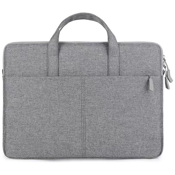 Laptop bag No brand LP-19, 15.6", Γκρί - 45328 έως 12 άτοκες Δόσεις