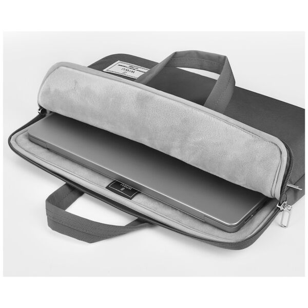 Laptop Bag WiWu, 15.6", Γκρί - 45343 έως 12 άτοκες Δόσεις