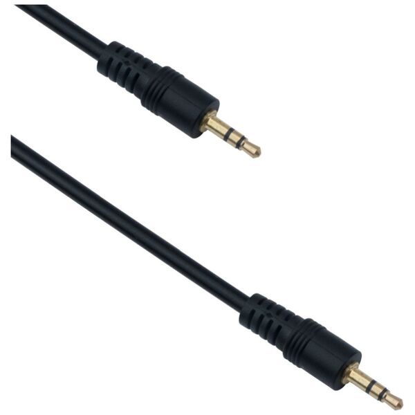 Καλώδιο Ήχου 3.5mm Μ/Μ, 1.5m, DeTech - 18038
