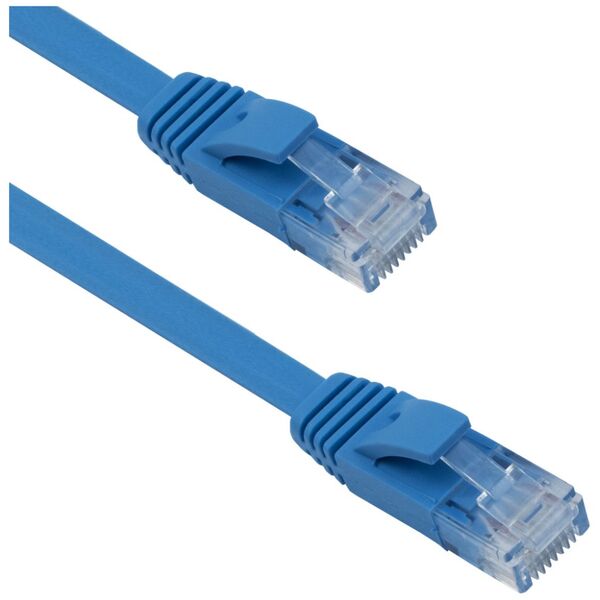 Καλώδιο Δικτύου CAT6, 3m, DeTech, Πλακέ - 18131