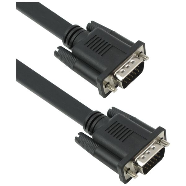Καλώδιο DeTech VGA 3+4, 3m Πλακέ - 18141