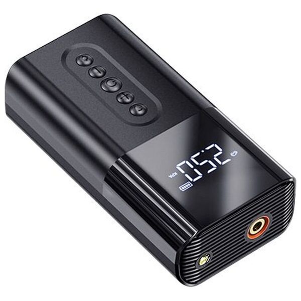 Air pump Remax D10L, Flashlight, 3000mAh, Black - 40306