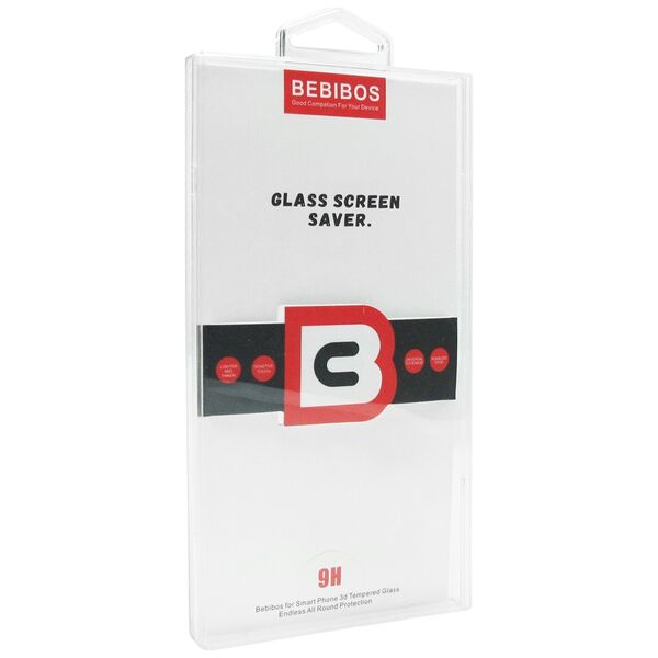 Tempered glass No brand, Full 5D, 0.15mm, Για το iPhone 7/8 Plus, 0,3mm, Μαύρο - 52441