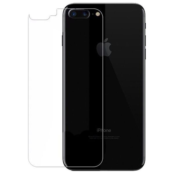 Tempered back glass No brand, 0.15mm, Για το iPhone 8 Plus, 0,3mm, Διαφανής - 52454