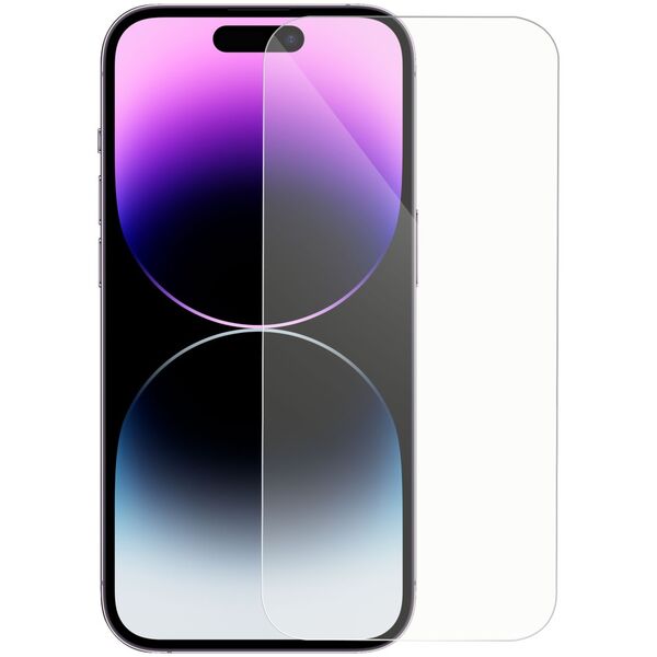 Tempered glass DeTech, για iPhone 14 Pro, 0.3mm, Διαφανής - 52704
