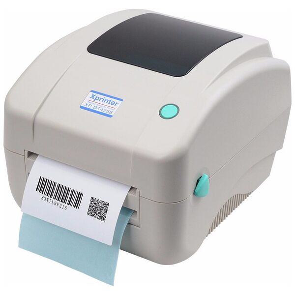 Εκτυπωτής Barcode, Xprinter, XP-DT425B, Thermodirect, Λευκό - 71205