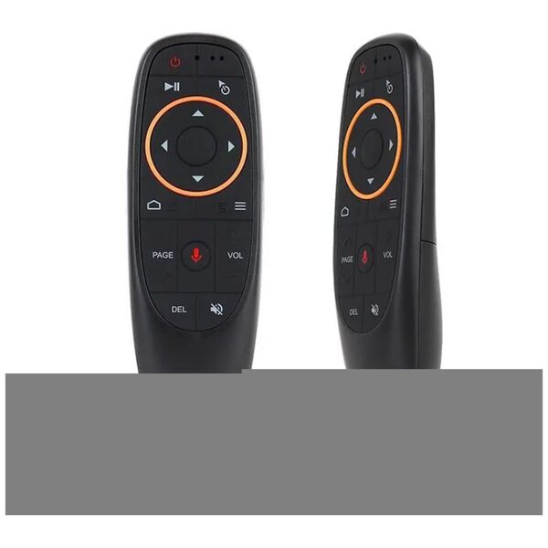 Wireless remote control No brand G10, Air mouse, USB 2.4GHz, Microphone, IR learning, Black - 13051 έως 12 άτοκες Δόσεις