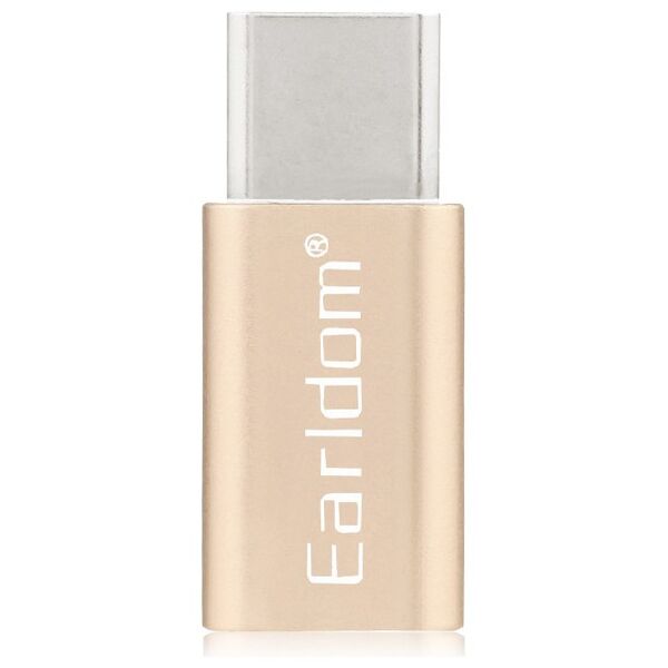 Προσαρμογέας, Earldom, Micro USB σε τύπος C, Διαφορετικά χρώματα - 14869