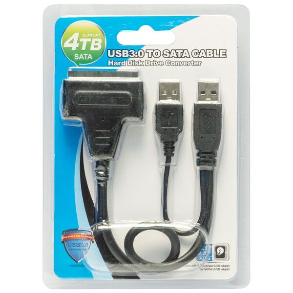 ΟΕΜ Αντάπτορας USB 3.0 σε SATA Μαύρο - 18295