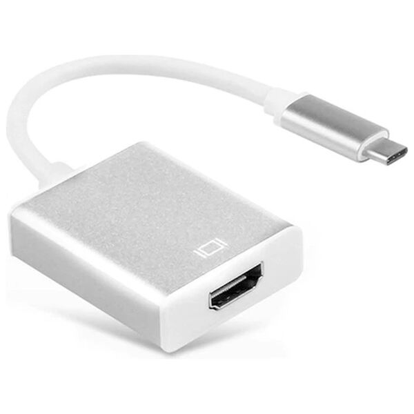 Μετατροπέας USB Type-C σε HDMI, ΟΕΜ, Λευκό - 18298