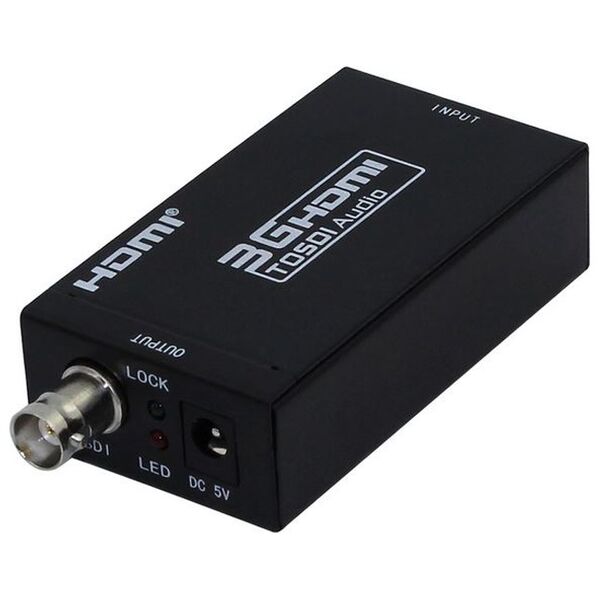 Μετατροπέας HDMI σε BNC (SDI/HD-SDI/3G-SDI), ΟΕΜ, Μαύρο - 18303
