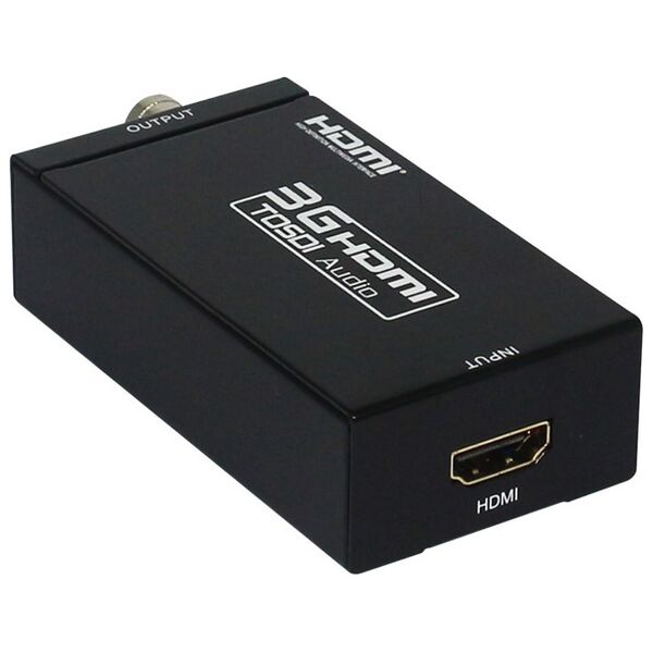 Μετατροπέας HDMI σε BNC (SDI/HD-SDI/3G-SDI), ΟΕΜ, Μαύρο - 18303