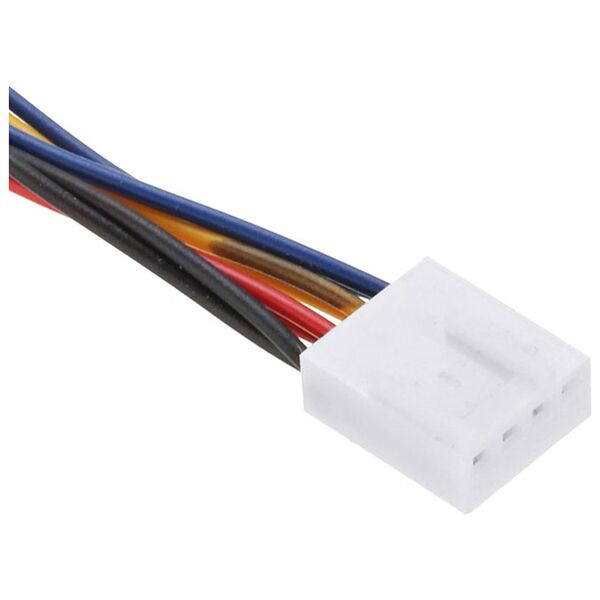 Καλώδιο No brand, Y-Splitter, For fan, 4PIN to 2x4PIN, 0.3m, Πολύχρωμα - 18320