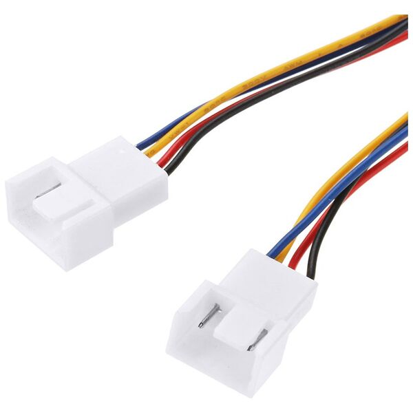 Καλώδιο No brand, Y-Splitter, For fan, 4PIN to 2x4PIN, 0.3m, Πολύχρωμα - 18320