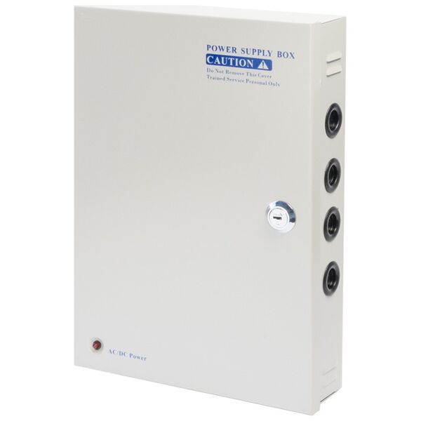 Τροφοδοτικό αυτονομίας No brand, 12V/30A, 18 Channel, Σε μεταλικὀ κουτἰ, Γκρί - 348