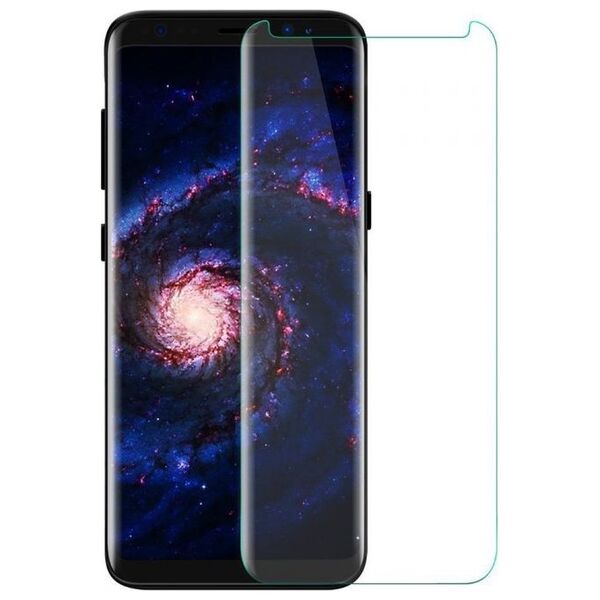 Tempered glass No Brand, Full 3D, Για Samsung Galaxy S9 Plus, Full glue, 0.3mm, Διαφανής - 52434