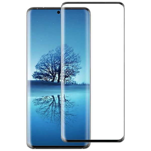 Tempered glass Mocoson Nano Flexible, Full 5D, για το Samsung Galaxy S20 Pro, 0.3mm, Μαυρο - 52581