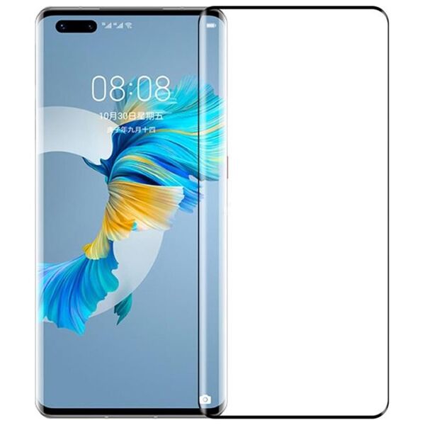 Tempered glass No brand, για Huawei Mate 40, 3D, 0,3mm, Διάφανο - 52664