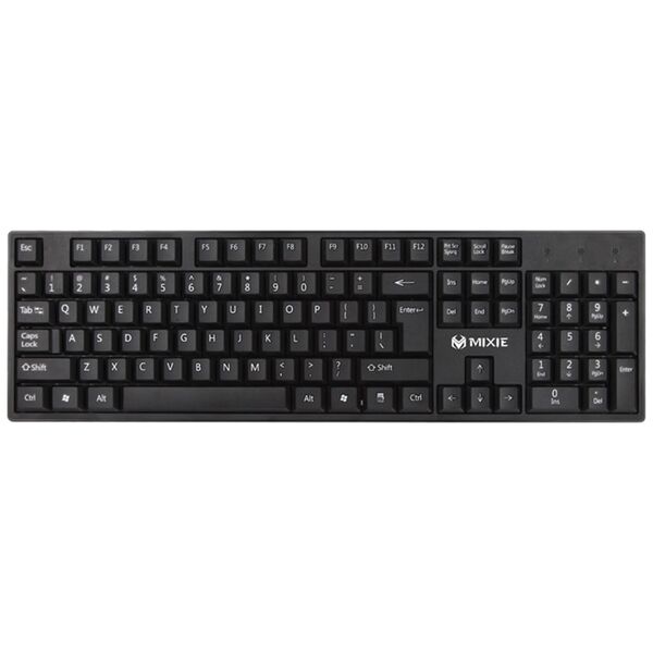 Πληκτρολόγιο Mixie X7, USB, Μαύρο - 6122