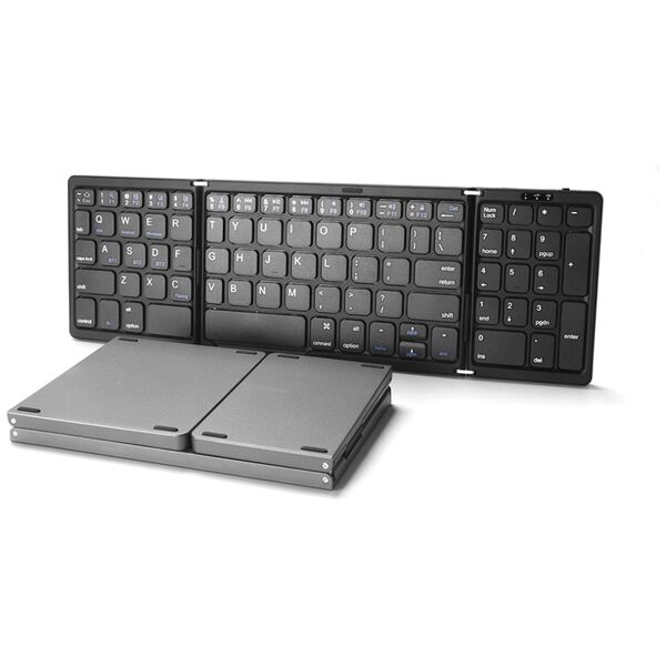 Πληκτρολόγιο No brand B089, Foldable, Bluetooth, Μαυρο - 6172