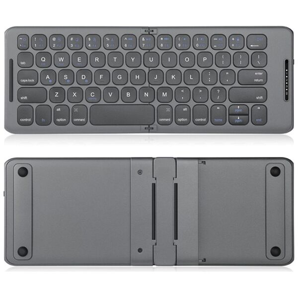 Πληκτρολόγιο No brand B088, Foldable, Bluetooth, Μαυρο - 6173