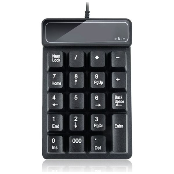 Πληκτρολόγιο No brand K4, Num pad, Μαυρο - 6187