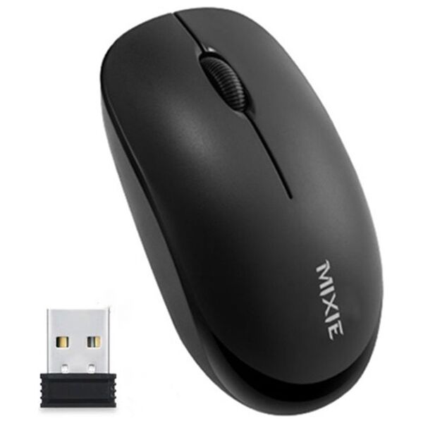 Ποντίκι Mixie R516, ασύρματο, USB, 3D, Μαυρο - 719