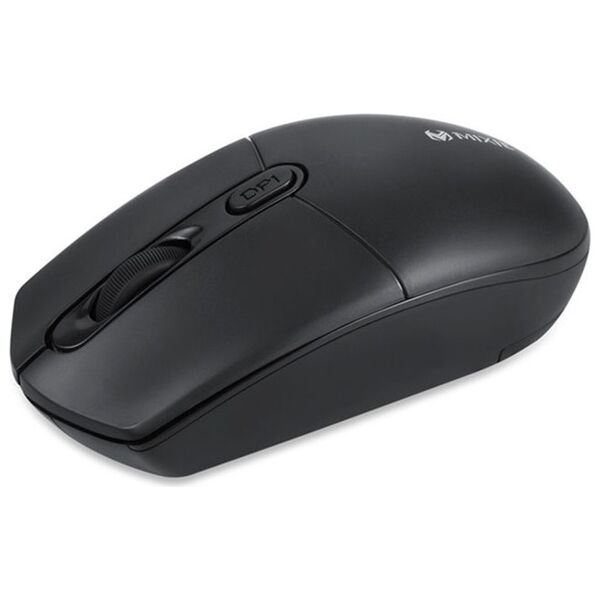 Ποντίκι Mixie R520S, ασύρματο, Silent, USB, 4D, Μαυρο - 720