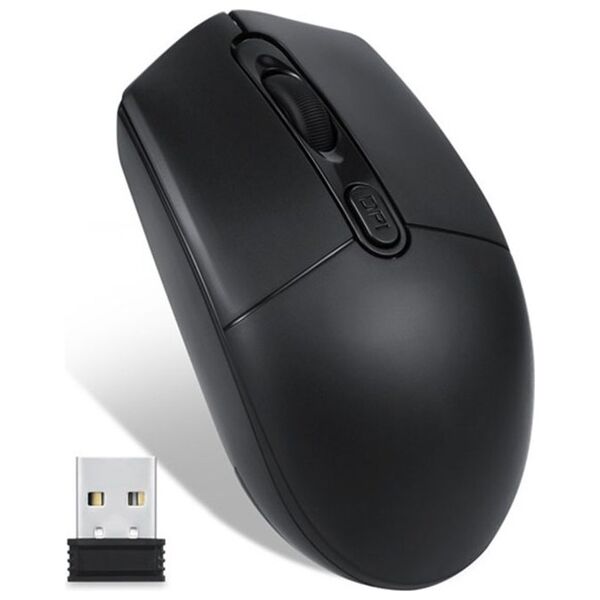 Ποντίκι Mixie R520, ασύρματο, USB, 4D, Μαυρο - 721