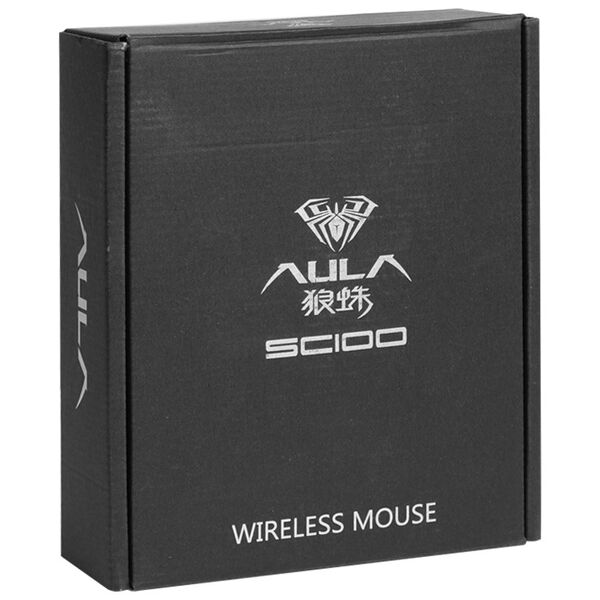 Gaming Ποντίκι Aula SC100, Wirelss, 6D, Μαυρο - 748