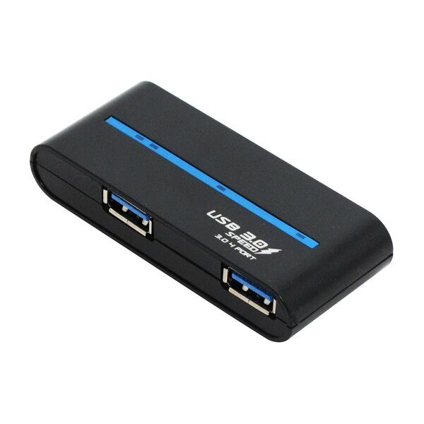 USB hub No Brand, USB 3.0, 4 θύρες, Λευκό - 12060