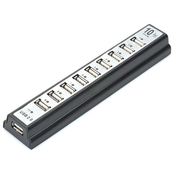 USB hub No Brand, USB 2.0, 10 θύρες, Διαφορετιακ χρωματα - 12061