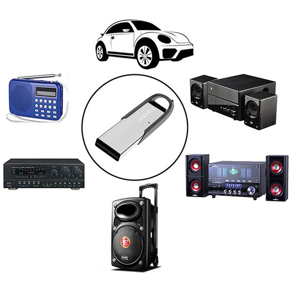 Δέκτης Bluetooth Earldom ET-M73, USB, Ασημί - 17711
