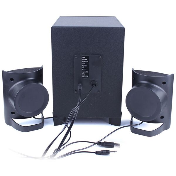 Ηχεία Kisonli TM-6000U, Bluetooth, 5W+2x3W, USB, Μαυρο - 22150