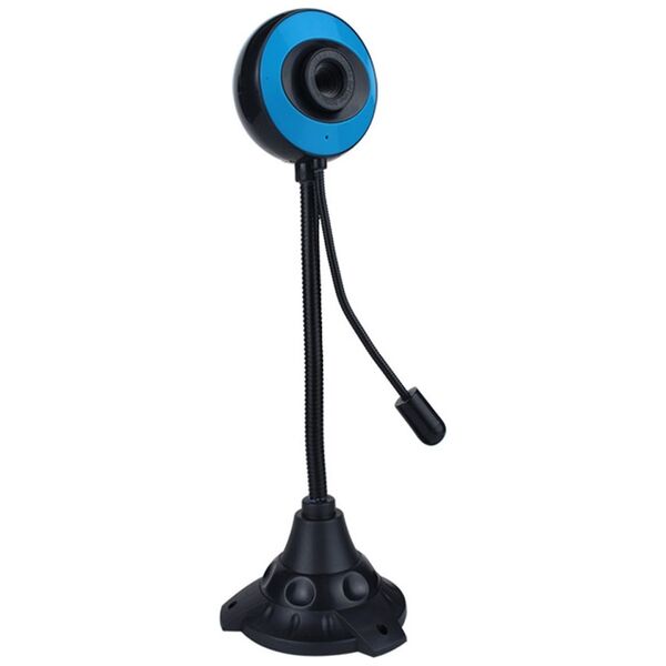 Webcam Kisonli PC-12, Microphone, 480p, Μαύρο - 3045