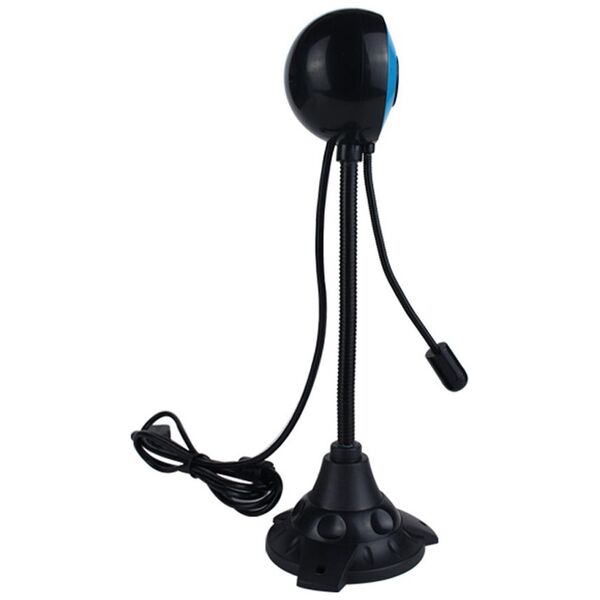 Webcam Kisonli PC-12, Microphone, 480p, Μαύρο - 3045