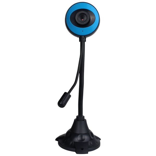 Webcam Kisonli PC-12, Microphone, 480p, Μαύρο - 3045