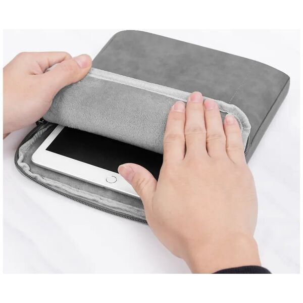 Tablet bag No brand TAB-01, 10", Γκρί - 45313