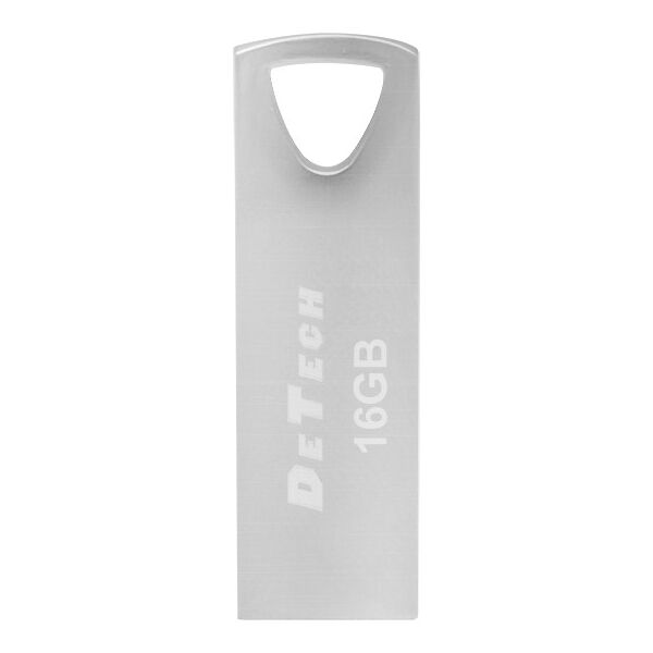 Μνήμη USB DeTech, 16GB, USB 3.0, Ασημένιο - 62037