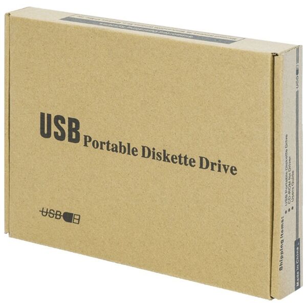 Floppy disk drive No brand, External, USB, Black - 17317