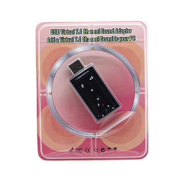 USB κάρτα ήχου, No Brand, 7.1 - 17403