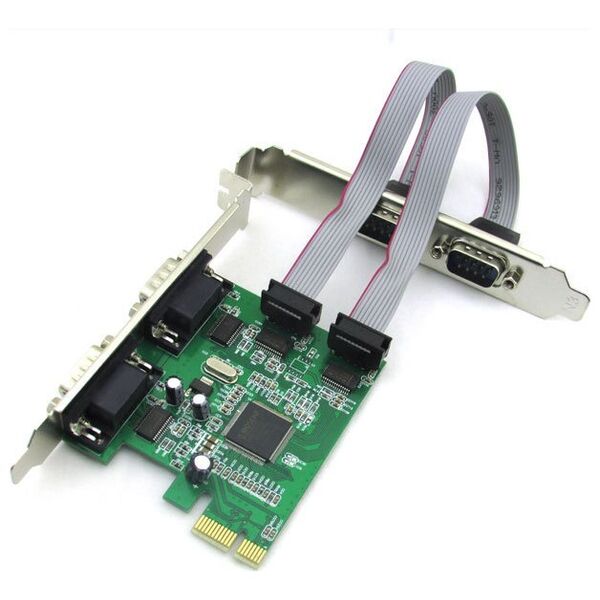 κάρτα για τον υπολογιστή PCI-E to 4 Serial port No Brand -17473
