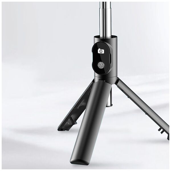 Selfie stick Earldom ET-ZP16, Bluetooth, 67cm, Μαυρο - 40231