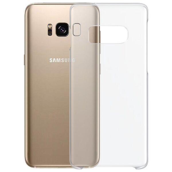 Θήκη σιλικόνης No brand, για το Samsung Galaxy S8 Plus, Slim, Διαφανής - 51598