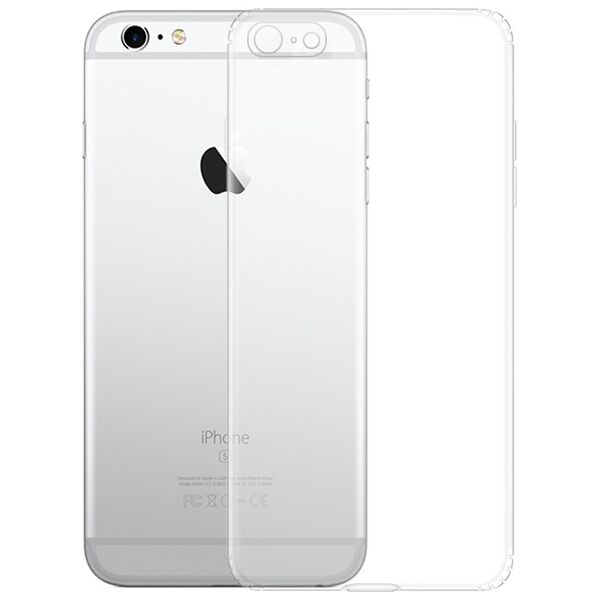 Θήκη σιλικόνης No brand, για το Apple iPhone 6 Plus, Διαφανής - 51607